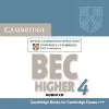 Cambridge BEC 4 Higher Audio CD cover