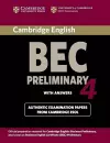 Cambridge BEC 4 Preliminary Student's Book with answers cover