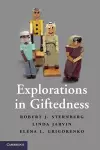 Explorations in Giftedness cover