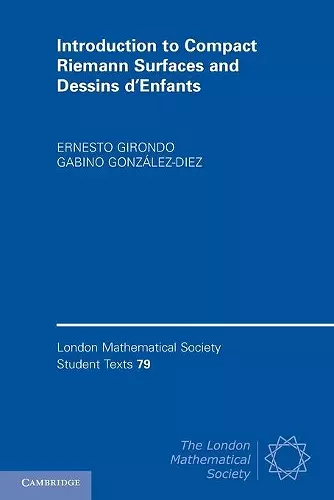 Introduction to Compact Riemann Surfaces and Dessins d’Enfants cover