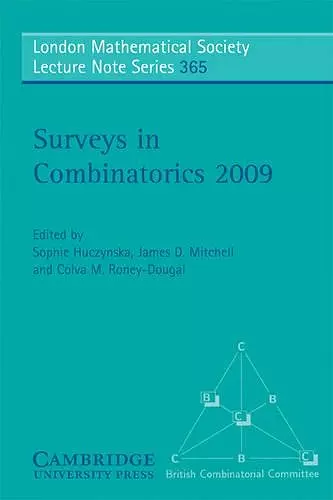 Surveys in Combinatorics 2009 cover