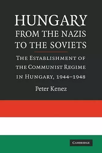 Hungary from the Nazis to the Soviets cover