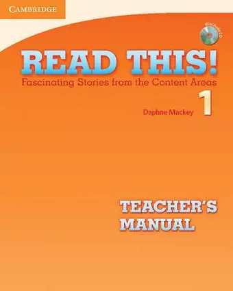 Read This! Level 1 Teacher's Manual with Audio CD cover