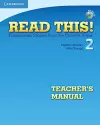 Read This! Level 2 Teacher's Manual with Audio CD cover