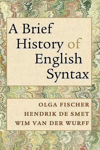 A Brief History of English Syntax cover