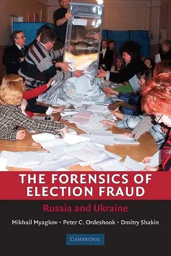 The Forensics of Election Fraud cover