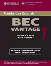 Cambridge BEC Vantage 1 cover