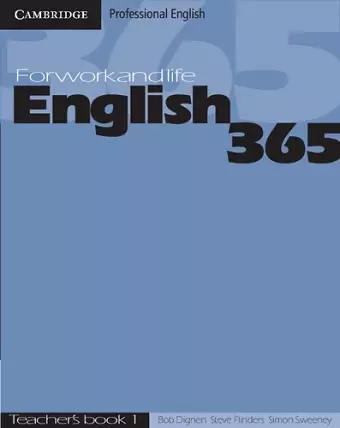 English365 1 Teacher's Guide cover