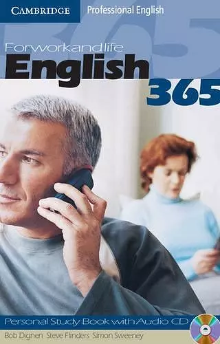 English365 1 Personal Study Book with Audio CD cover