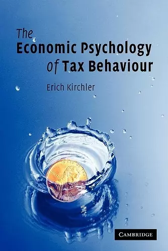 The Economic Psychology of Tax Behaviour cover