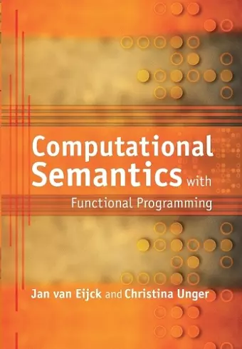 Computational Semantics with Functional Programming cover