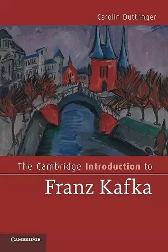 The Cambridge Introduction to Franz Kafka cover