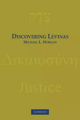 Discovering Levinas cover