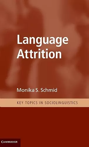 Language Attrition cover