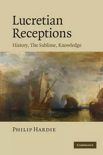 Lucretian Receptions cover