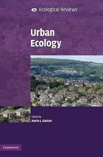 Urban Ecology cover