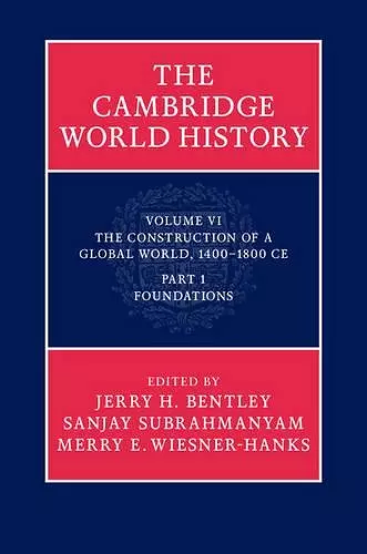 The Cambridge World History cover