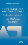 Wadge Degrees and Projective Ordinals cover