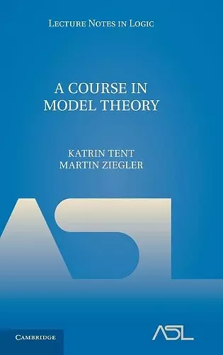 A Course in Model Theory cover