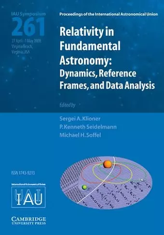 Relativity in Fundamental Astronomy (IAU S261) cover