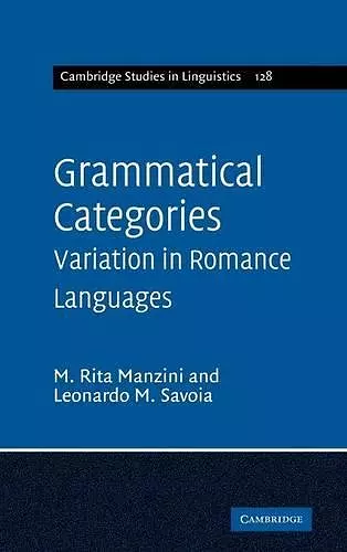 Grammatical Categories cover