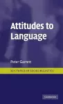 Attitudes to Language cover