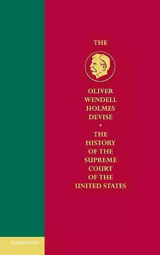 History of the Supreme Court of the United States cover