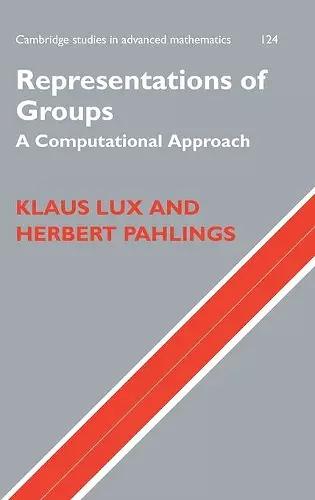 Representations of Groups cover