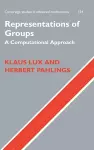 Representations of Groups cover