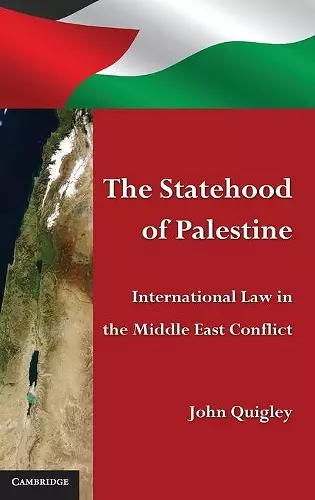 The Statehood of Palestine cover