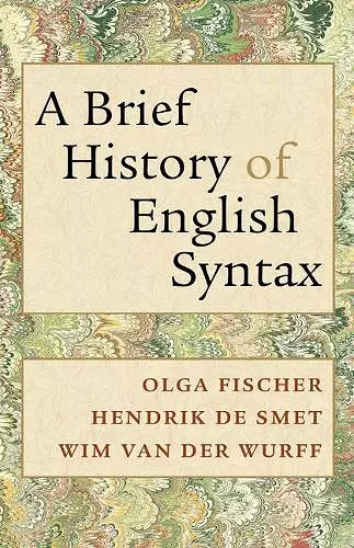 A Brief History of English Syntax cover