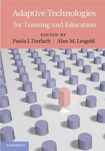 Adaptive Technologies for Training and Education cover