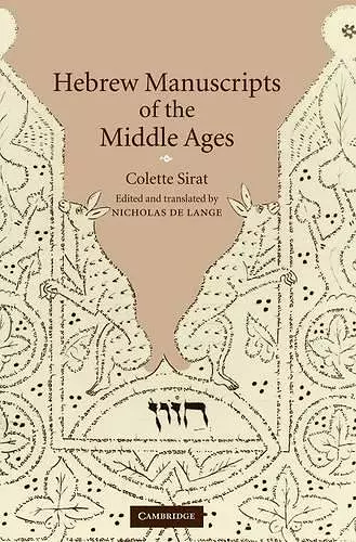 Hebrew Manuscripts of the Middle Ages cover