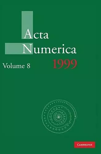 Acta Numerica 1999: Volume 8 cover