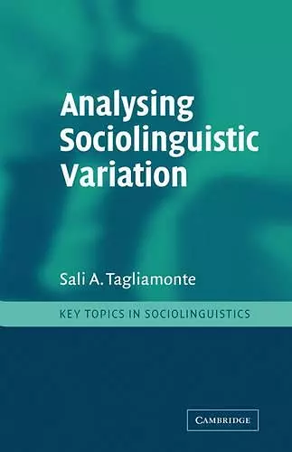 Analysing Sociolinguistic Variation cover