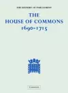 The History of Parliament: the House of Commons, 1690-1715 [5 volume set] cover