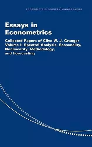 Essays in Econometrics cover