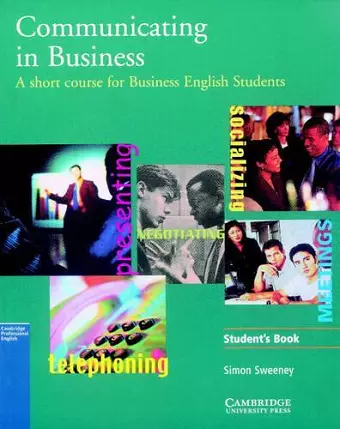 Communicating in Business: American English Edition Student's book cover