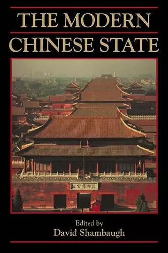 The Modern Chinese State cover