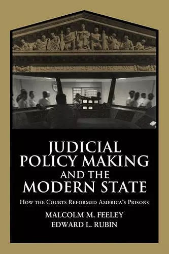 Judicial Policy Making and the Modern State cover