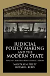 Judicial Policy Making and the Modern State cover