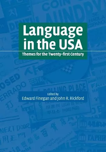 Language in the USA cover