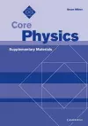 Core Physics Supplementary Materials cover