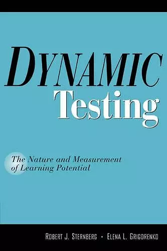 Dynamic Testing cover