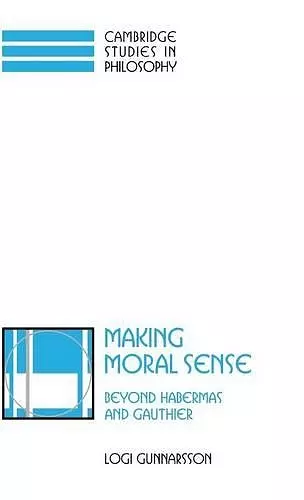 Making Moral Sense cover