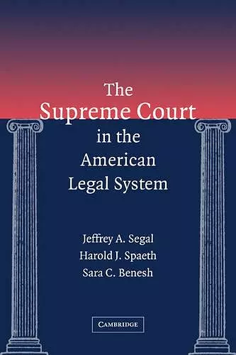 The Supreme Court in the American Legal System cover