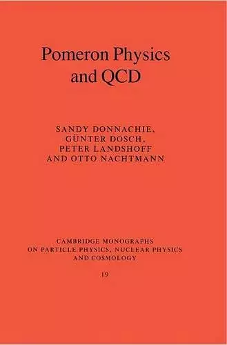 Pomeron Physics and QCD cover