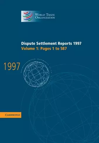 Dispute Settlement Reports 1997 cover