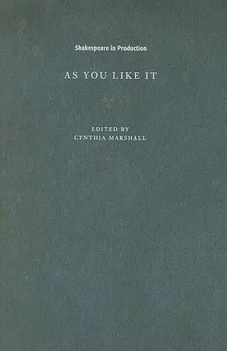 As You Like It cover