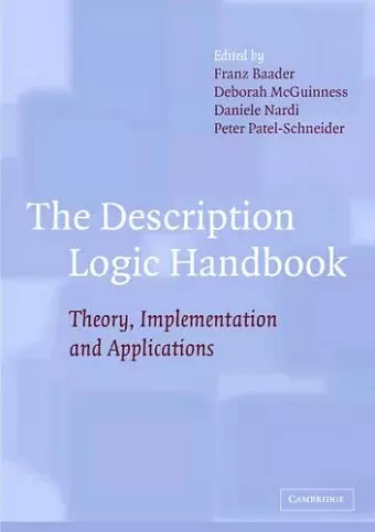 The Description Logic Handbook cover